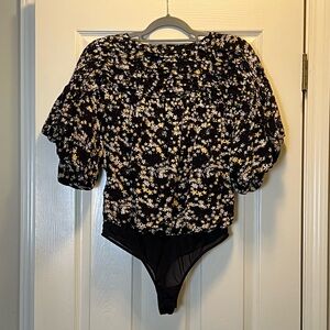 Intimately Free People Floral Bodysuit